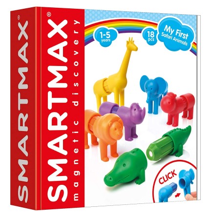 ตัวต่อแม่เหล็ก SmartMax, My First Safari Animals