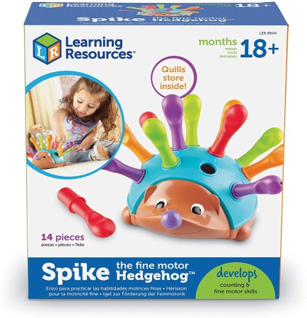 ของเล่นเสริมพัฒนาการ ชุดเม่นน้อยเรียนรู้สีสันกับการนับเลข, Learning Resources Spike The Fine Motor Hedgehog