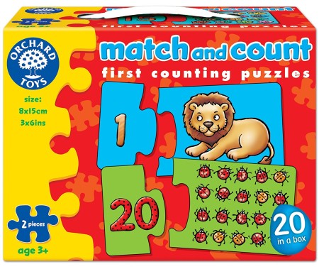 จิ๊กซอว์ Orchard Toys, Match and Count Jigsaw