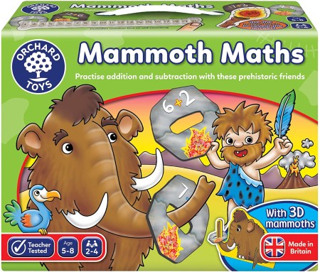 บอร์ดเกมส์เด็ก Orchard Toys, Mammoth Maths