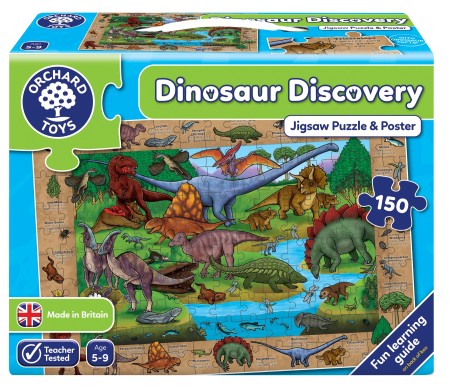 จิ๊กซอว์ Orchard Toys, Dinosaur Discovery Jigsaw