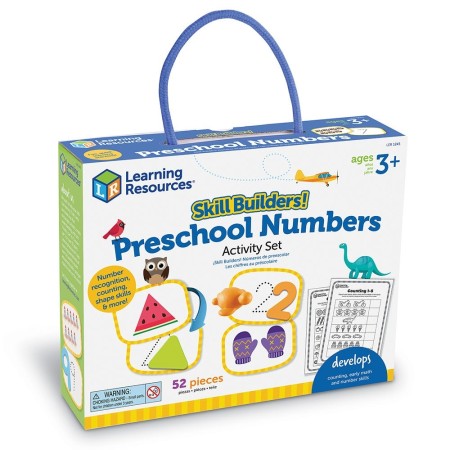 ชุดฝึกทักษะ! เรียนตัวเลขและรูปทรงก่อนวัยเรียน Learning Resources, Skill Builders! Preschool Numbers