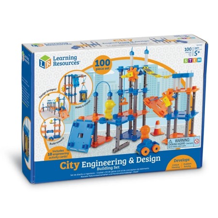 ชุดออกแบบสร้างเมืองในฝัน Learning Resources, City Engineering & Design Building Set
