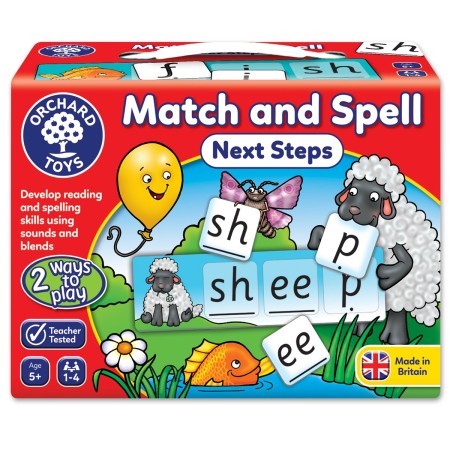 บอร์ดเกมส์เด็ก Orchard Toys, Match and Spell-Next Steps