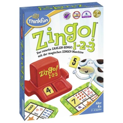 ของเล่นฝึกสมอง เสริมเชาว์ Think Fun, Zingo Number Bingo 1-2-3