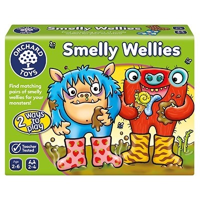 บอร์ดเกมส์เด็ก Orchard Toys, Smelly Wellies Game