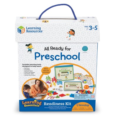 ชุดเตรียมความพร้อมก่อนวัยอนุบาล Learning Resources, All Ready For Preschool Readiness Kit