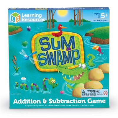 เกมส์ การบวก และการลบ Learning Resources, Sum Swamp Addition & Subtraction Game