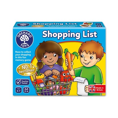 บอร์ดเกมส์เด็ก Orchard Toys, Shopping List