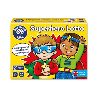 บอร์ดเกมส์เด็ก Orchard Toys, Superhero Lotto Game