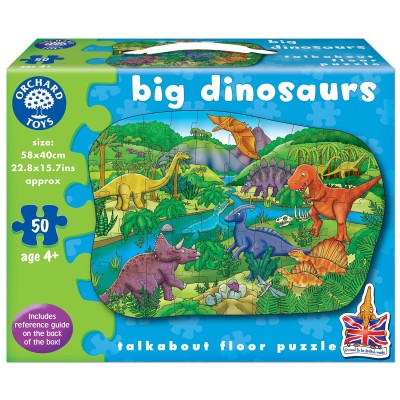 จิ๊กซอว์ Orchard Toys, Big Dinosaur Jigsaw