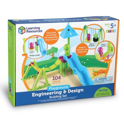 ชุดออกแบบสนามเด็กเล่นในฝัน Learning Resources, Playground Engineering & Design Building Set