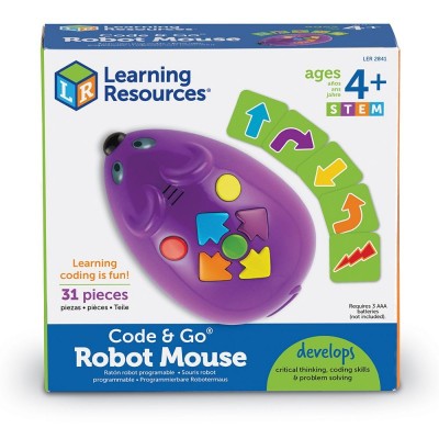 ของเล่น STEM เรียนรู้ coding กับ หุ่นยนต์หนูน้อยอัจฉริยะ, Learning Resources STEM Robot Mouse