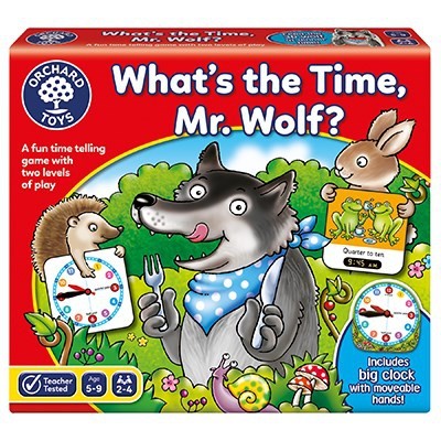 บอร์ดเกมส์ Orchard Toys, What’s the Time, Mr.Wolf