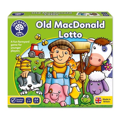 บอร์ดเกมส์เด็ก Orchard Toys, Old Mcdonald's Lotto