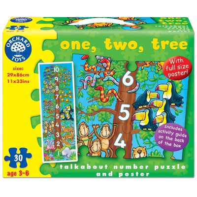 จิ๊กซอว์ Orchard Toys, One, Two, Tree Jigsaw