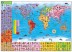จิ๊กซอว์ Orchard Toys, World Map Puzzle and Poster