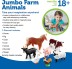 ชุดสัตว์เลี้ยงในฟาร์มจัมโบ้ 7 ชิ้น Learning Resources, Jumbo Farm Animals