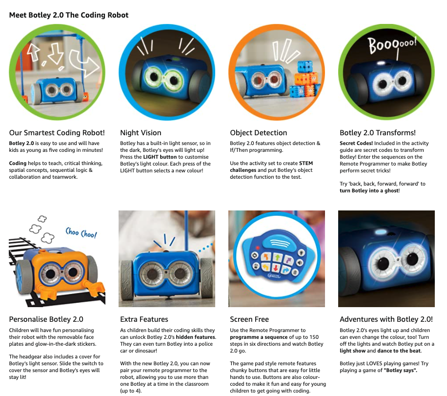 Botley Robot Teaches Coding without Screens - The Coding Robot Activity Set  Review, Tech Age Kids