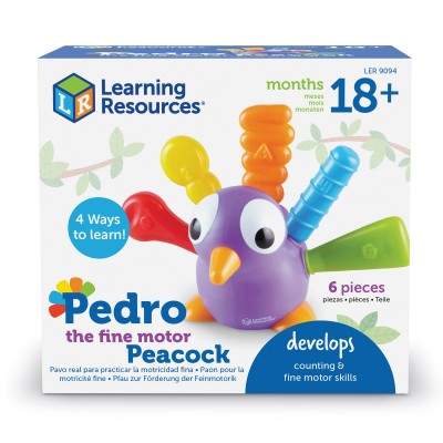 Learning Resources, Pedro the Fine Motor Peacock