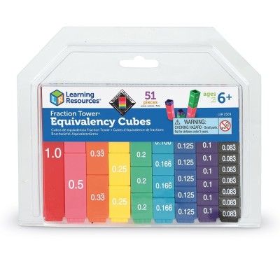 Learning Resources, Fraction Tower Cube