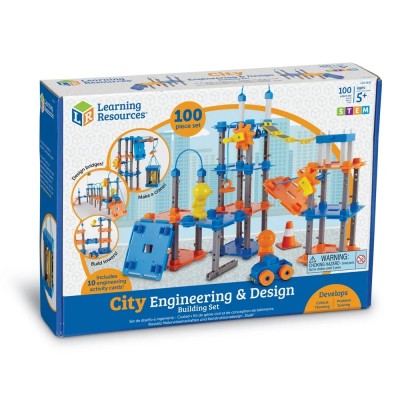 Learning Resources, City Engineering & Design Building Set