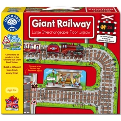 Orchard Toys, Giant Railway Jigsaw