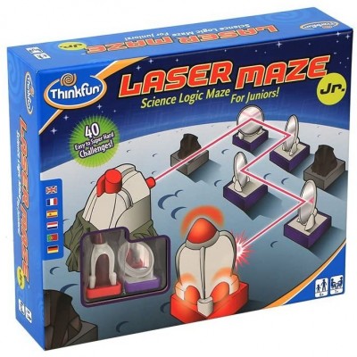 Think Fun, Laser Maze Jr. Science Logic Maze for Juniors