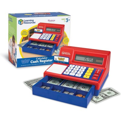 Learning Resources, Pretend & Play® Calculator Cash Register