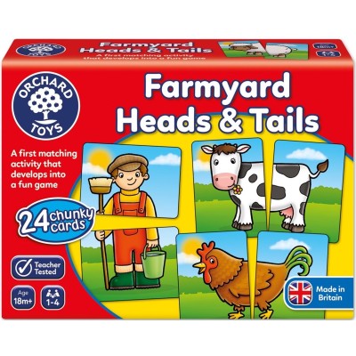 Orchard Toys, Farmyard Head & Tails
