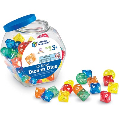 Learning Resources, Ten-Sided Dice in Dice