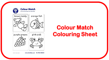 Colour Match Colouring Sheet