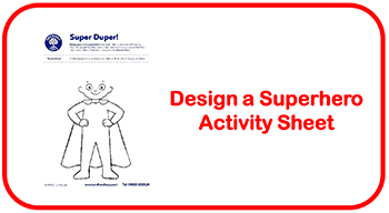 Design a Superhero Activity Sheet