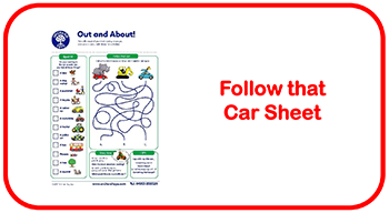 Follow that  Car Sheet