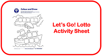 Let’s Go! Lotto Activity Sheet