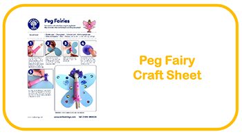 Peg Fairy Craft Sheet