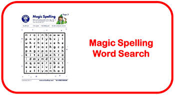 Magic Spelling Word Search