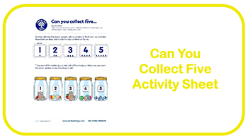Can You  Collect Five  Activity Sheet